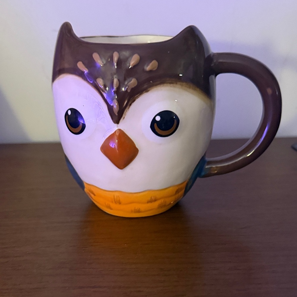 Owl Shaped Ceramic Mug